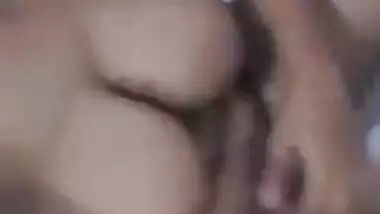 Nasty Indian angel masturbating in the washroom