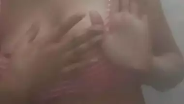 Desi Sexy Girl making Fingering video for Lover Part 1