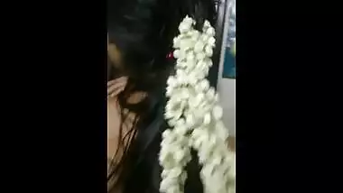 Classy newlywed telugu girl with bf