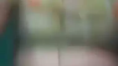 Chubby milf exposes her naked body during video call sex