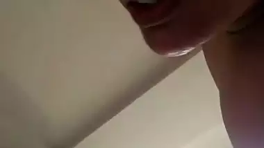 Horny facial expression revealed during hard fuck