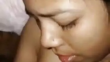 Horny guy fucks his GF’s tight pussy with his hard dick