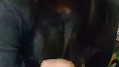 Beautiful GF shaking sex shaft of her BF